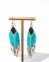 Franje oorbellen Milou