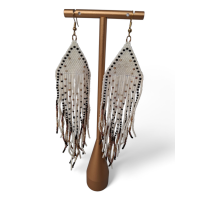 Franje oorbellen Veerle