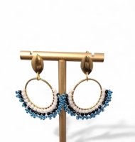 Hoop oorbellen Sandy