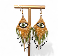 Miyuki delica Franje Oorbellen Sylke