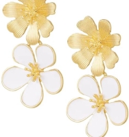 Oorbellen  bloemhangers