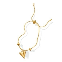 Roestvrijstalen  armband met hart