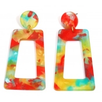 Sale Oorbellen hanger acryl stekers