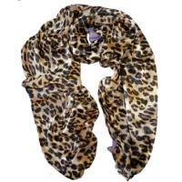 Sjaal Leopard 70x270cm