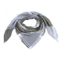 Square  sjaal  groen