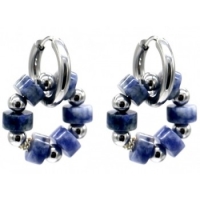 Stainless Steel blauw zilver