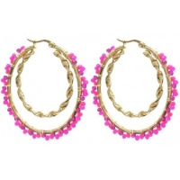 Statement oorbellen  Stainless Steel