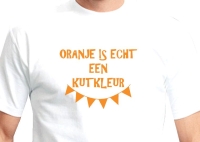 T-shirt Oranje is echt een kutkleur